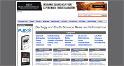 Desktop Screenshot of geology.com